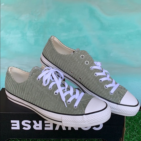 CONVERSE CTAS OX JADE STONE/WHITE/BLACK MEN’S - Picture 2 of 16